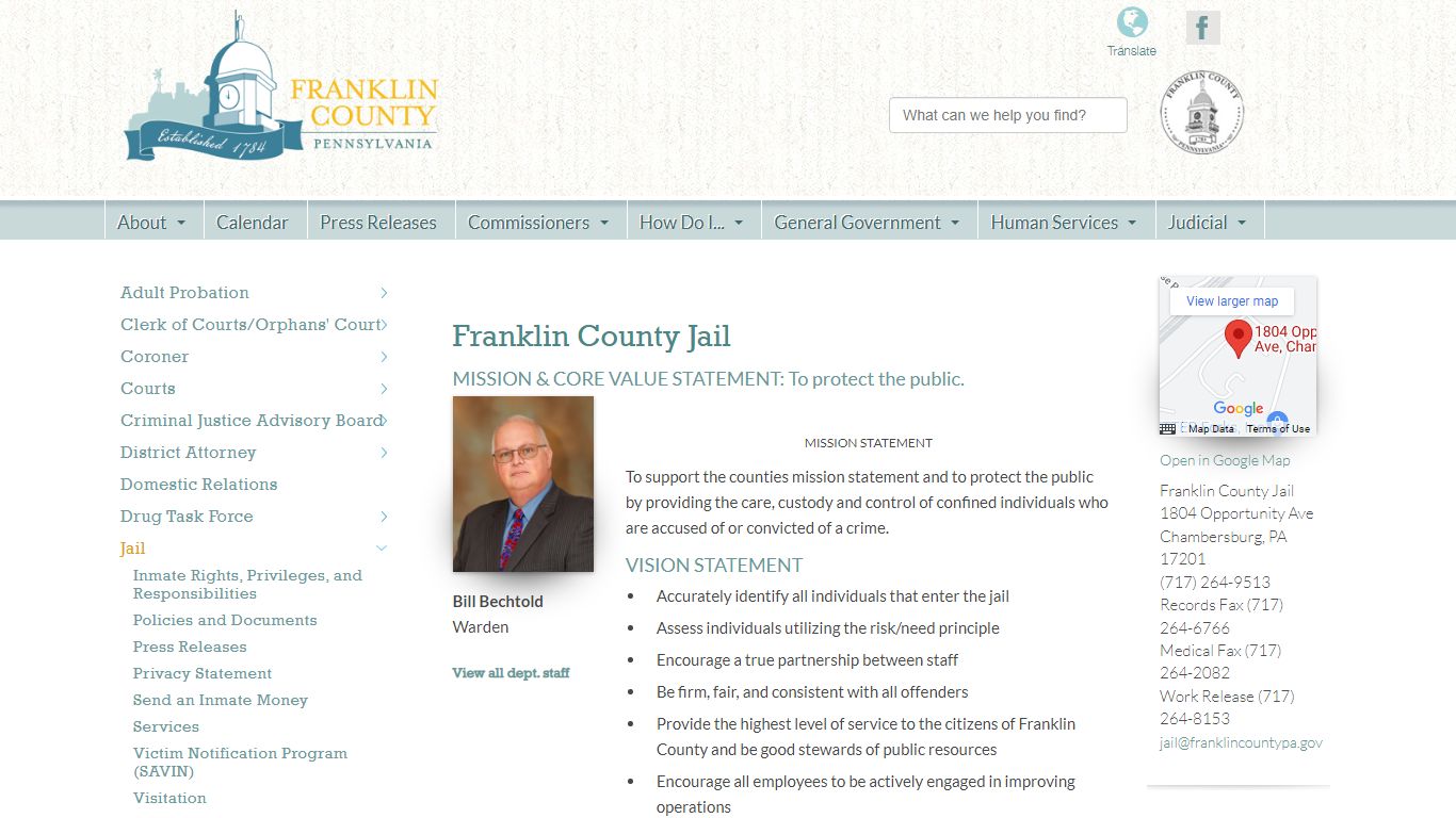 Franklin County Jail